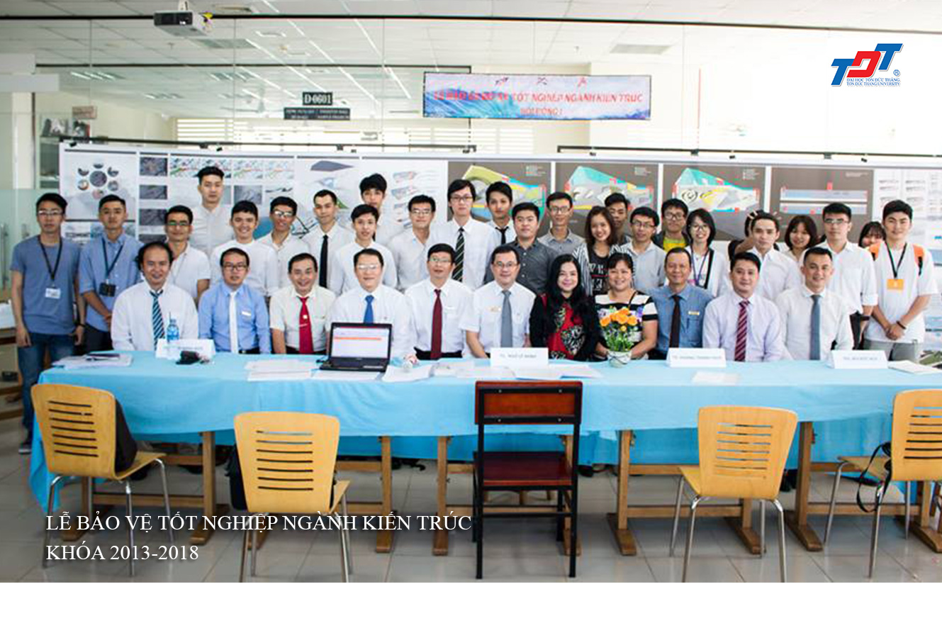 Lễ bảo vệ đồ án Tốt nghiệp Kiến trúc Khóa 2013-2018
